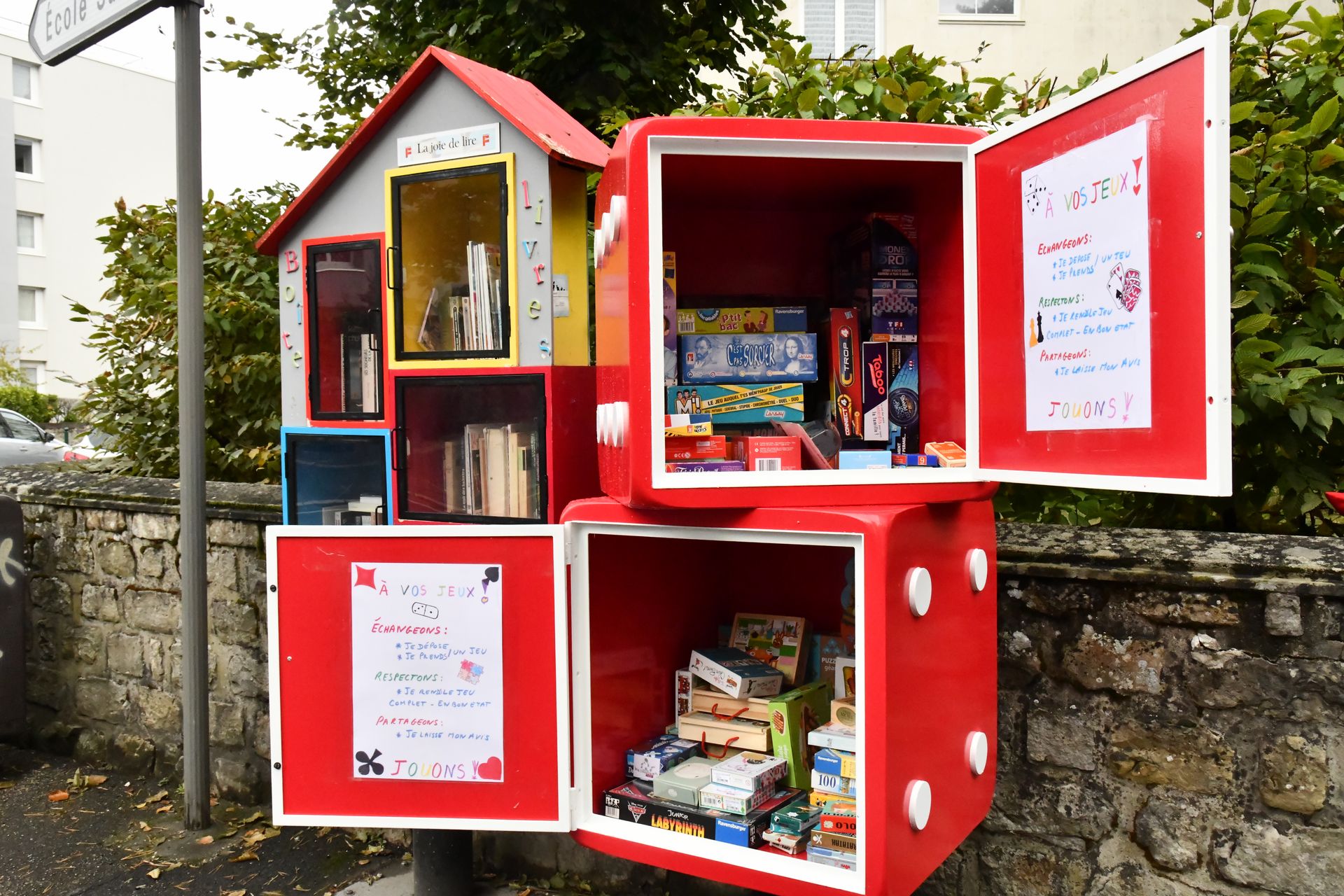 Boites à livres - Ville de Nanterre